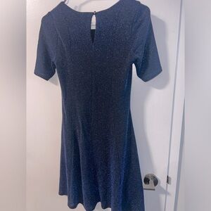 Dorothy perkins blue glitter dress